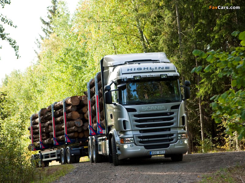Pictures of Scania R620 6x4 Highline Timber Truck 2009–13 (800 x 600)