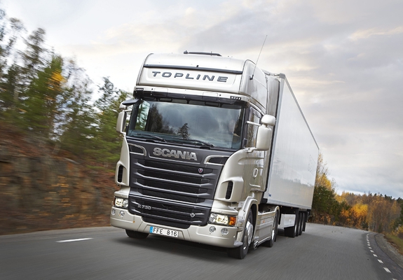 Scania R 2010 Pictures of Scania R730 4x2 Topline 2010–13