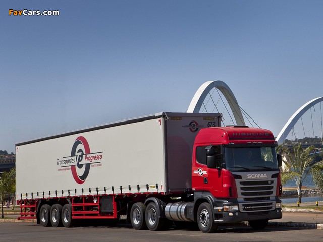 Pictures of Scania R420 6x2 Highline 2010–13 (640 x 480)