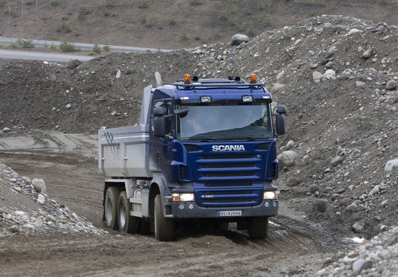 Scania R480 6x4 Tipper 2004–09 images