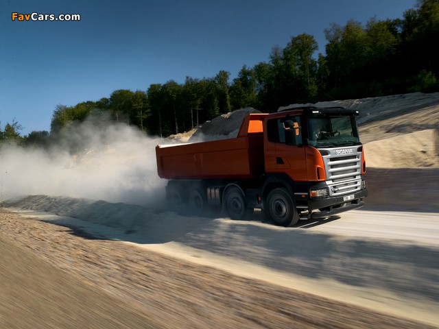 Scania R420 8x4 Tipper 2004–09 images (640 x 480)