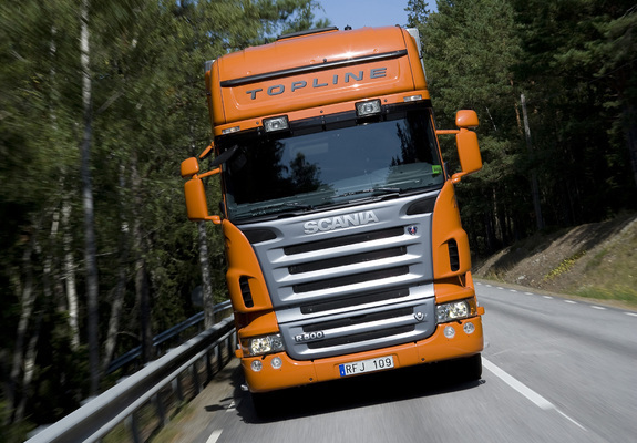 Scania R500 6x4 Topline 2004–09 images