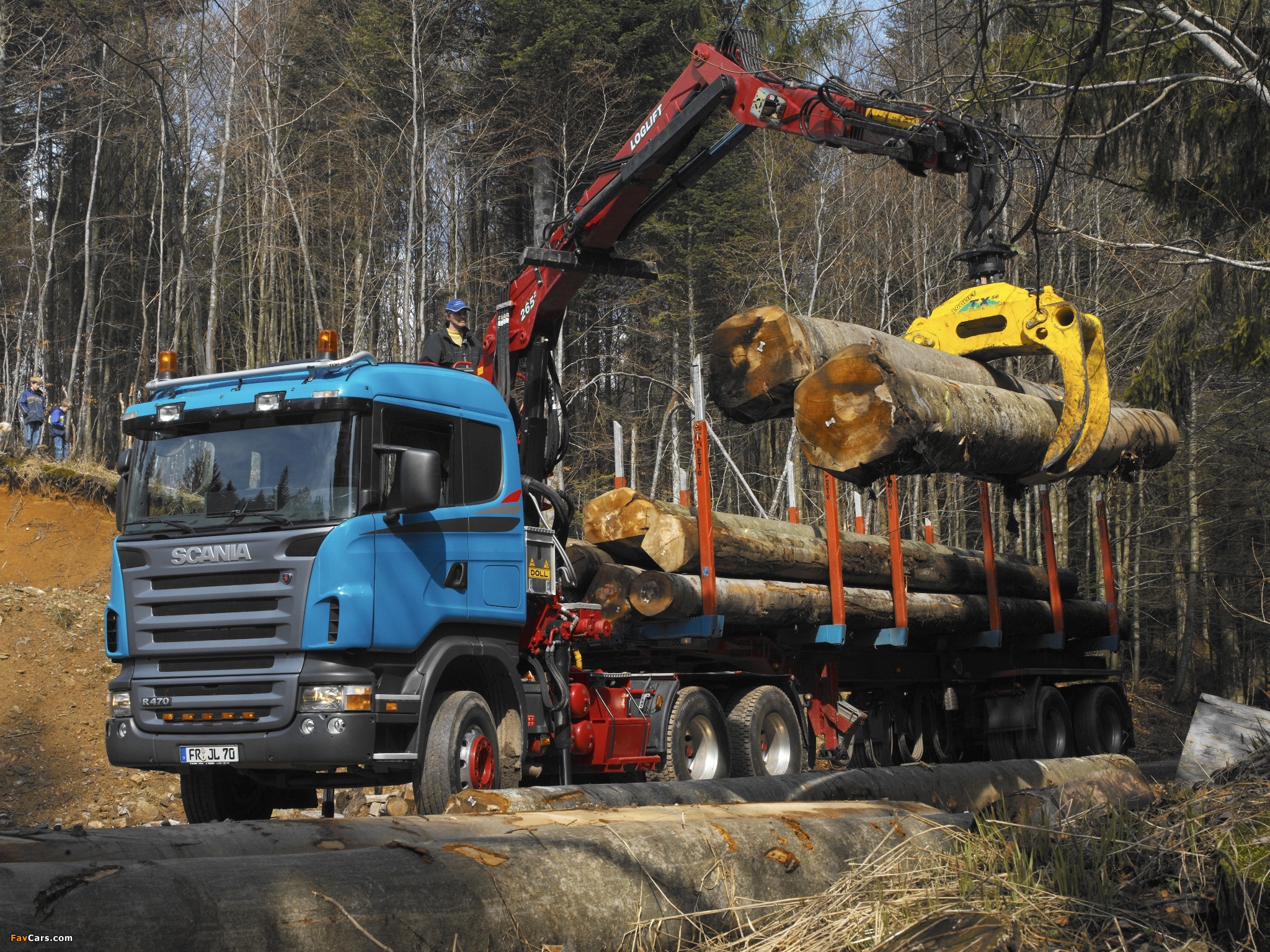 Scania R470 6x6 Timber Truck 2004–09 images (2048 x 1536)