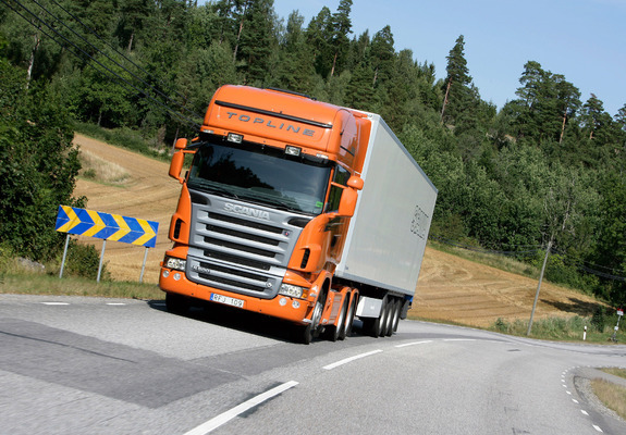 Scania R500 6x4 Topline 2004–09 photos