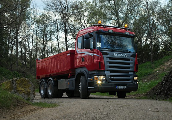 Scania R420 6x4 Tipper 2004–09 photos