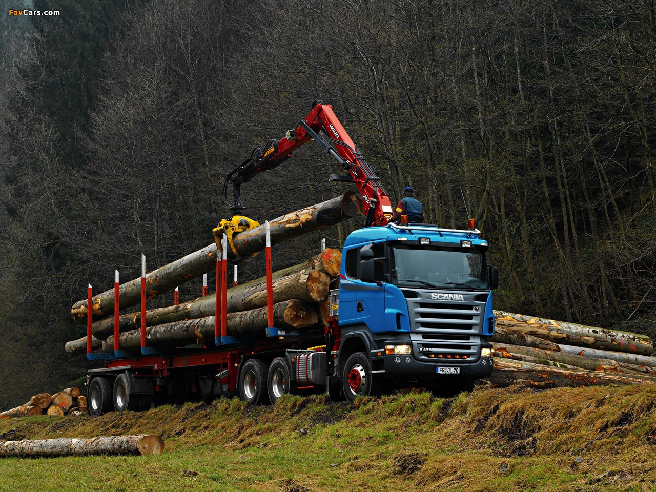 Scania R470 6x6 Timber Truck 2004–09 photos (1280 x 960)