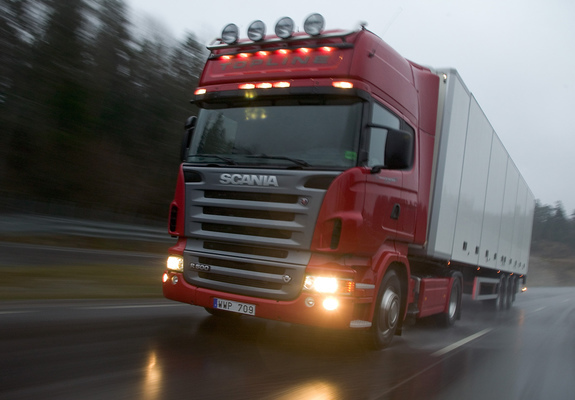 Scania R500 4x2 Topline 2004–09 photos