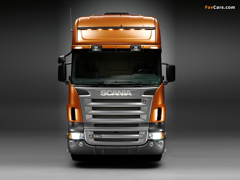 Scania R580 4x2 Topline 2004–09 photos (800 x 600)