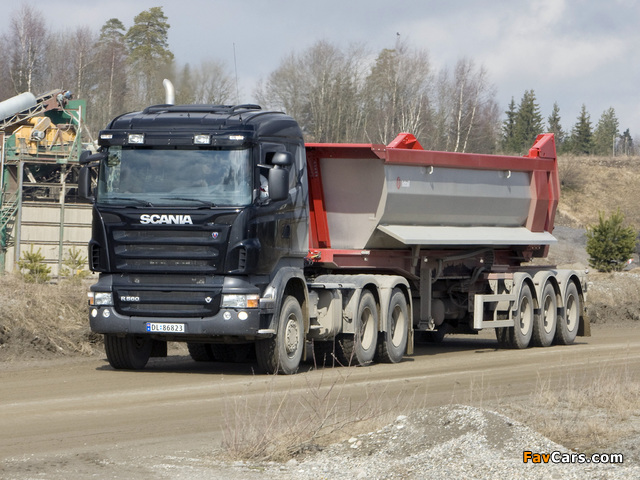 Scania R560 6x4 2004–09 pictures (640 x 480)