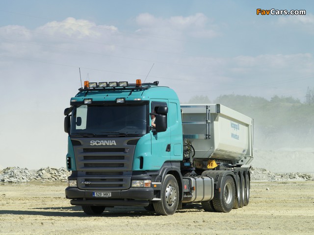 Scania R420 4x2 2004–09 pictures (640 x 480)