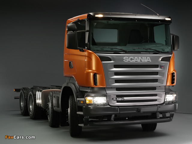 Scania R420 8x4 2004–09 pictures (640 x 480)