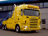 Scania R500 6x2 Highline Tow Truck 2004–09 wallpapers