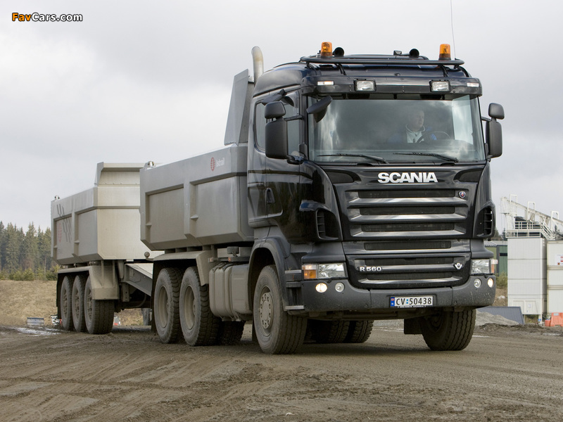 Scania R560 6x4 Tipper 2004–09 wallpapers (800 x 600)