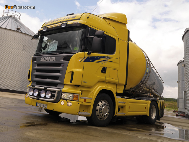 Scania R420 4x2 Highline 2004–09 wallpapers (640 x 480)