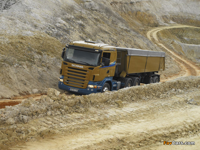 Scania R420 6x4 2004–09 wallpapers (640 x 480)