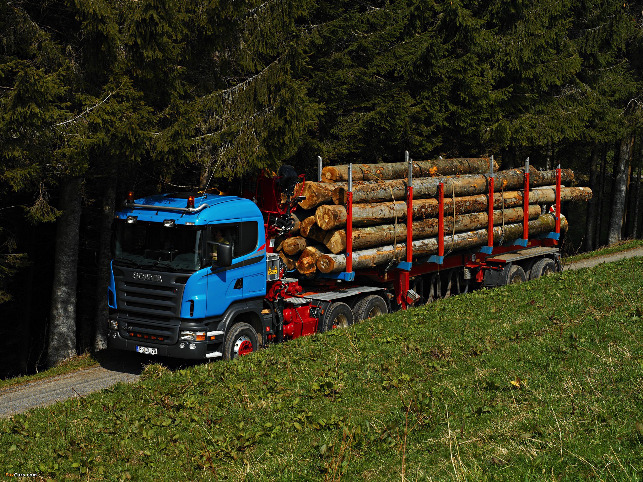 Scania R470 6x6 Timber Truck 2004–09 wallpapers (2048 x 1536)
