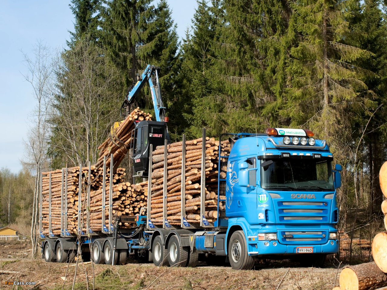 Scania R620 6x4 Highline Timber Truck 2005–09 pictures (1280 x 960)