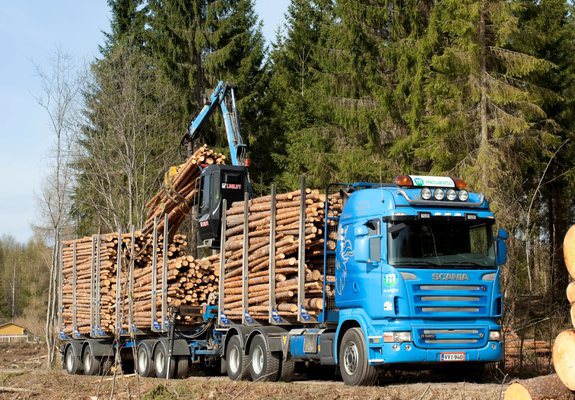 Scania R620 6x4 Highline Timber Truck 2005–09 pictures