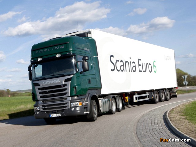 Scania R440 6x2 Topline 2009–13 images (640 x 480)