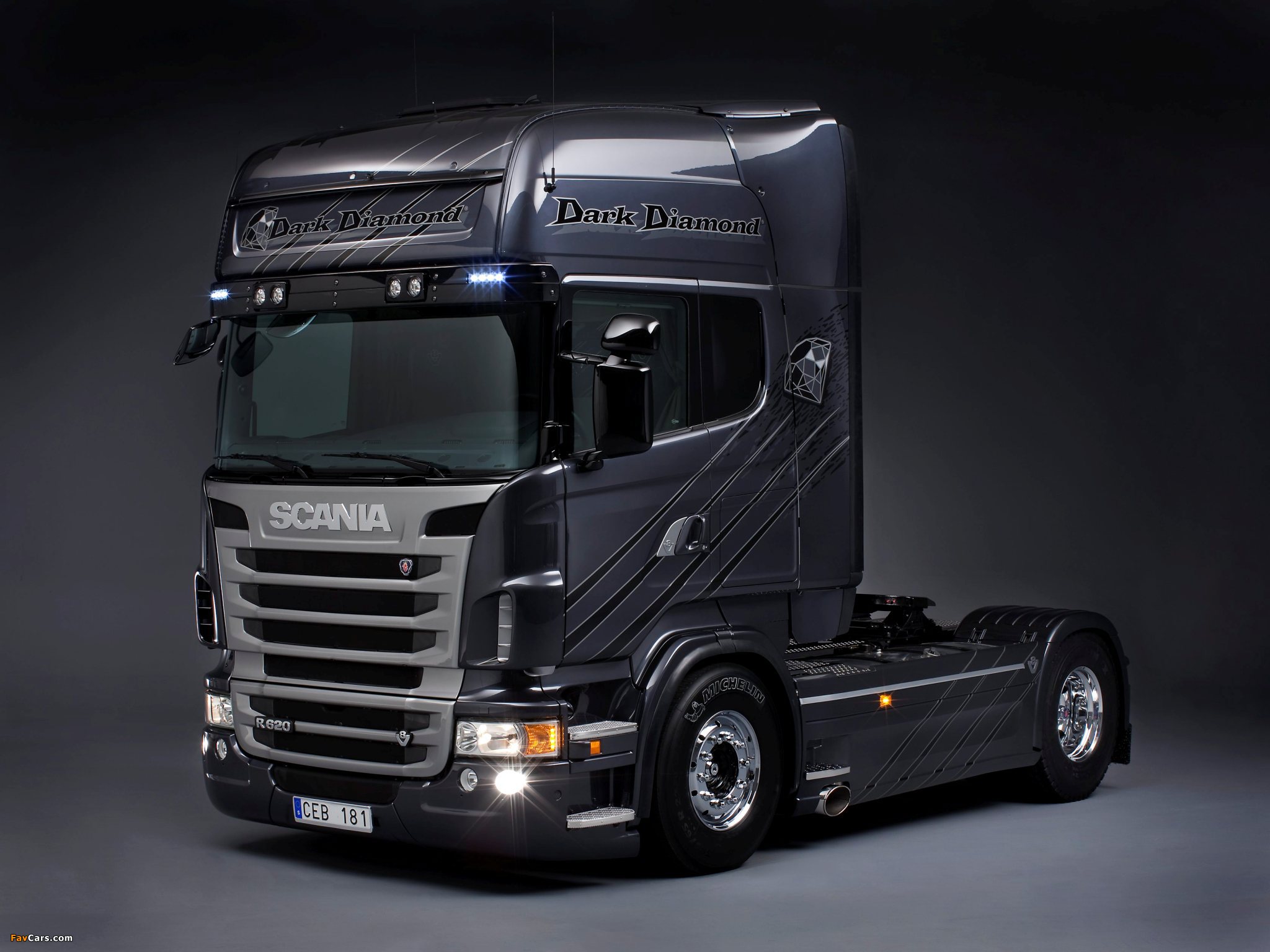 Scania R620 Dark Diamond 2009–10 images (2048 x 1536)