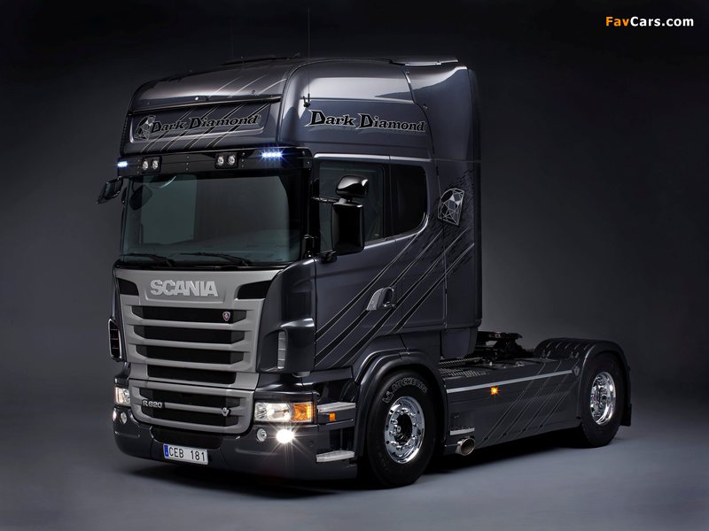 Scania R620 Dark Diamond 2009–10 images (800 x 600)