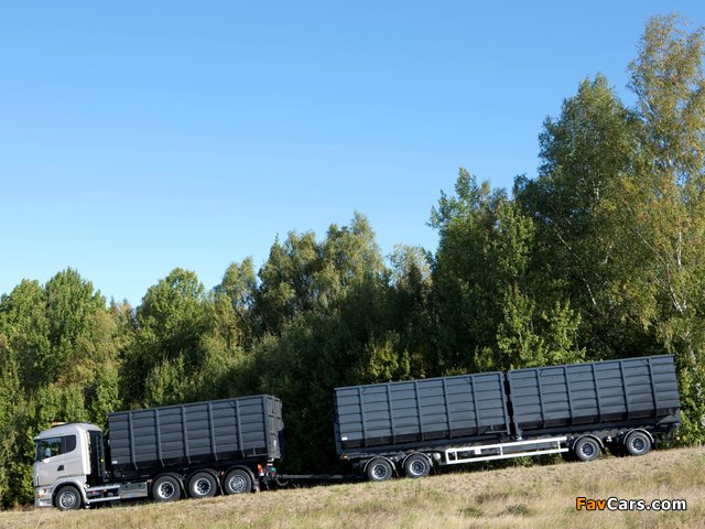 Scania R560 8x4 Tipper 2009–13 photos (640 x 480)