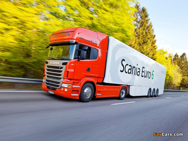 Scania R480 4x2 Topline 2009–13 photos (640 x 480)