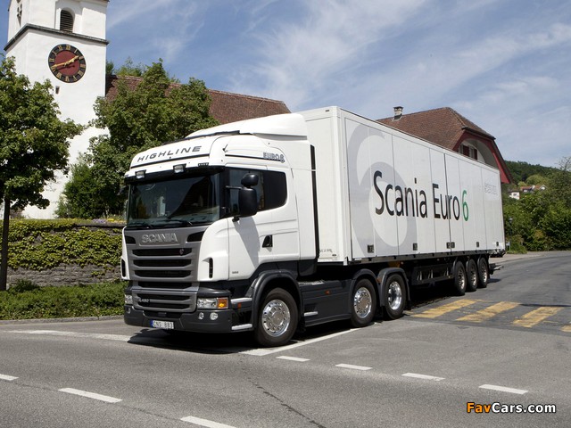 Scania R480 6x2 Highline 2009–13 photos (640 x 480)