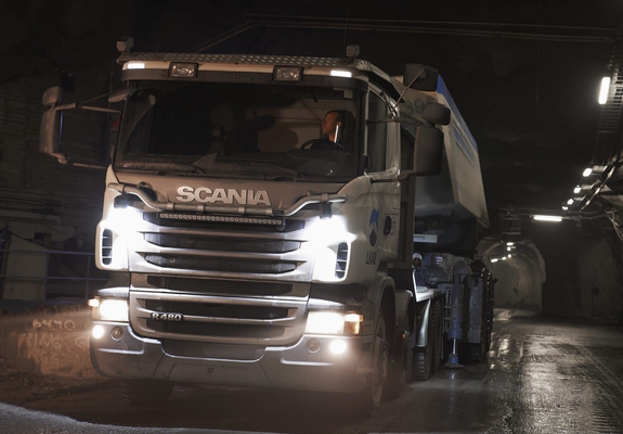 Scania R480 8x4 Tipper 2009–13 photos