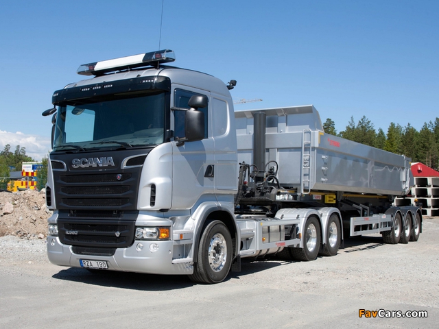 Scania R560 6x4 2009–13 pictures (640 x 480)