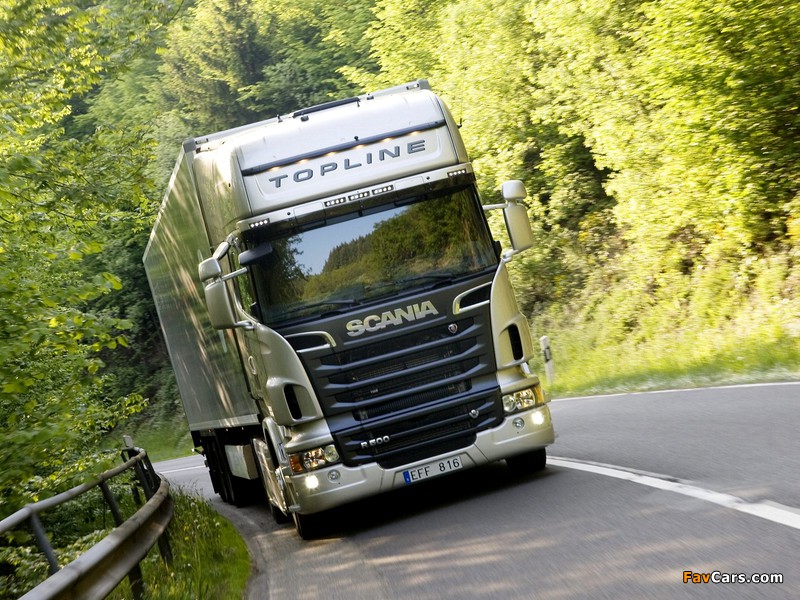 Scania R500 4x2 Topline 2009–13 pictures (800 x 600)