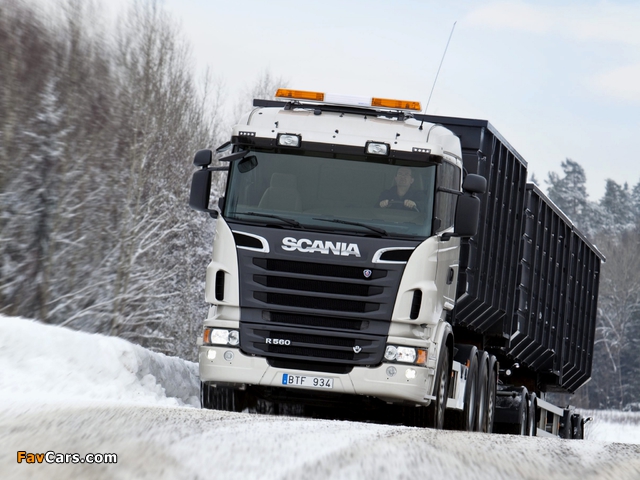 Scania R560 8x4 Tipper 2009–13 wallpapers (640 x 480)