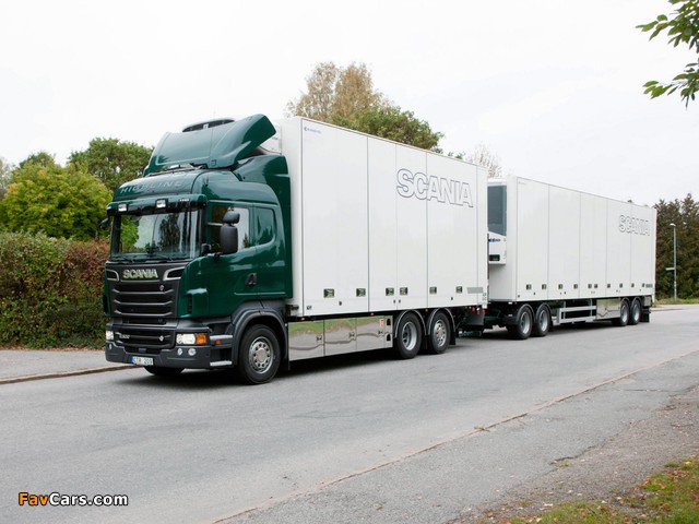 Scania R500 6x2 Highline 2009–13 wallpapers (640 x 480)