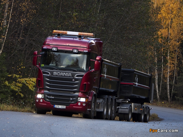 Scania R730 8x4 Tipper 2010–13 images (640 x 480)