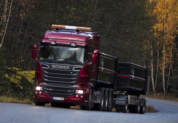 Scania R 2010 Scania R730 8x4 Tipper 2010–13 images