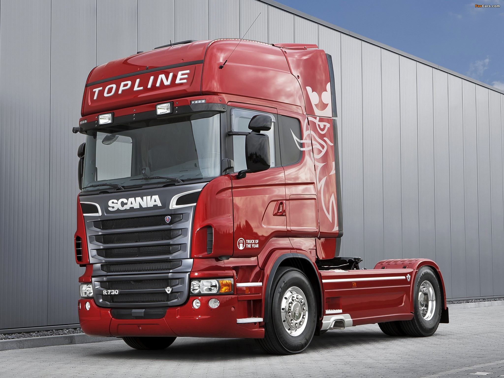 Scania R730 4x2 Topline 2010–13 pictures (2048 x 1536)
