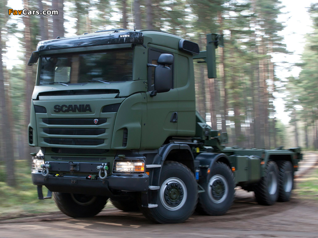 Scania R480 8x8 Tractor 2010 wallpapers (640 x 480)