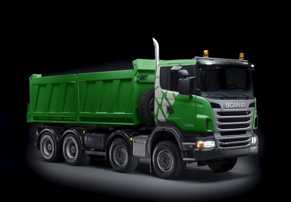 Scania R 2010 Scania R420 8x4 Ecolution Tipper 2010–13 wallpapers