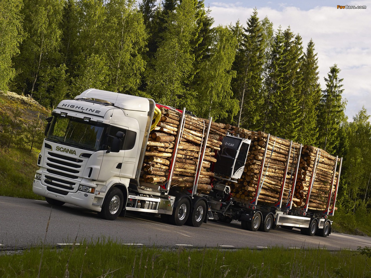 Scania R730 6x4 Highline Timber Truck 2010–13 wallpapers (1280 x 960)