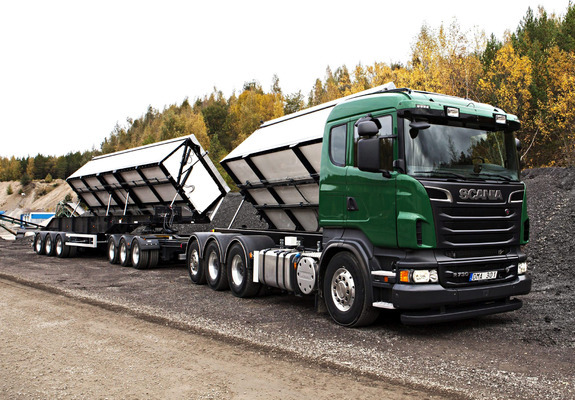 Scania R730 8x4 Tipper 2010–13 wallpapers