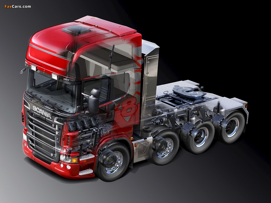 Scania R730 8x4 Topline 2010–13 wallpapers (1024 x 768)