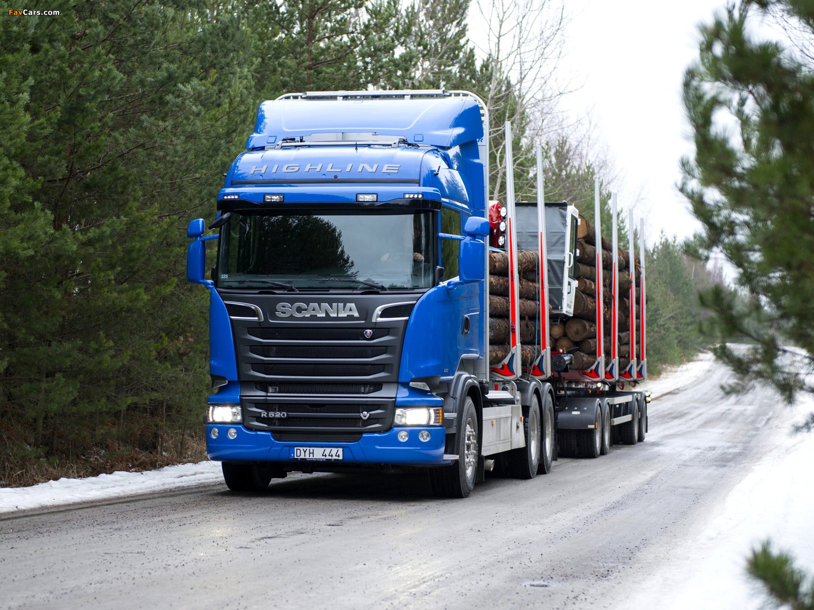 Scania R520 6x4 Streamline Highline Cab Timber Truck 2013 pictures (1600 x 1200)