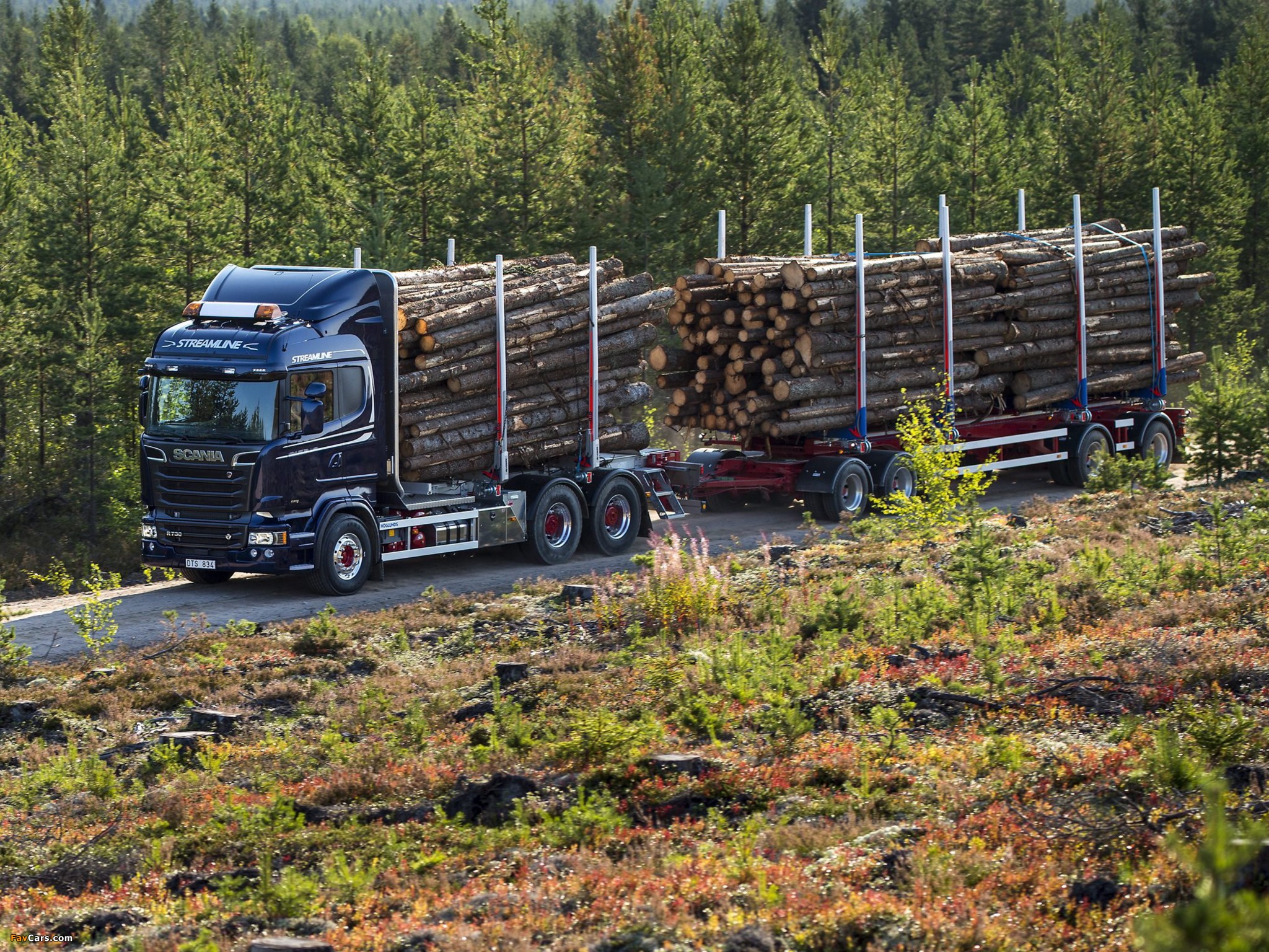 Scania R730 6x4 Streamline Highline Cab Timber Truck 2013 pictures (2048 x 1536)