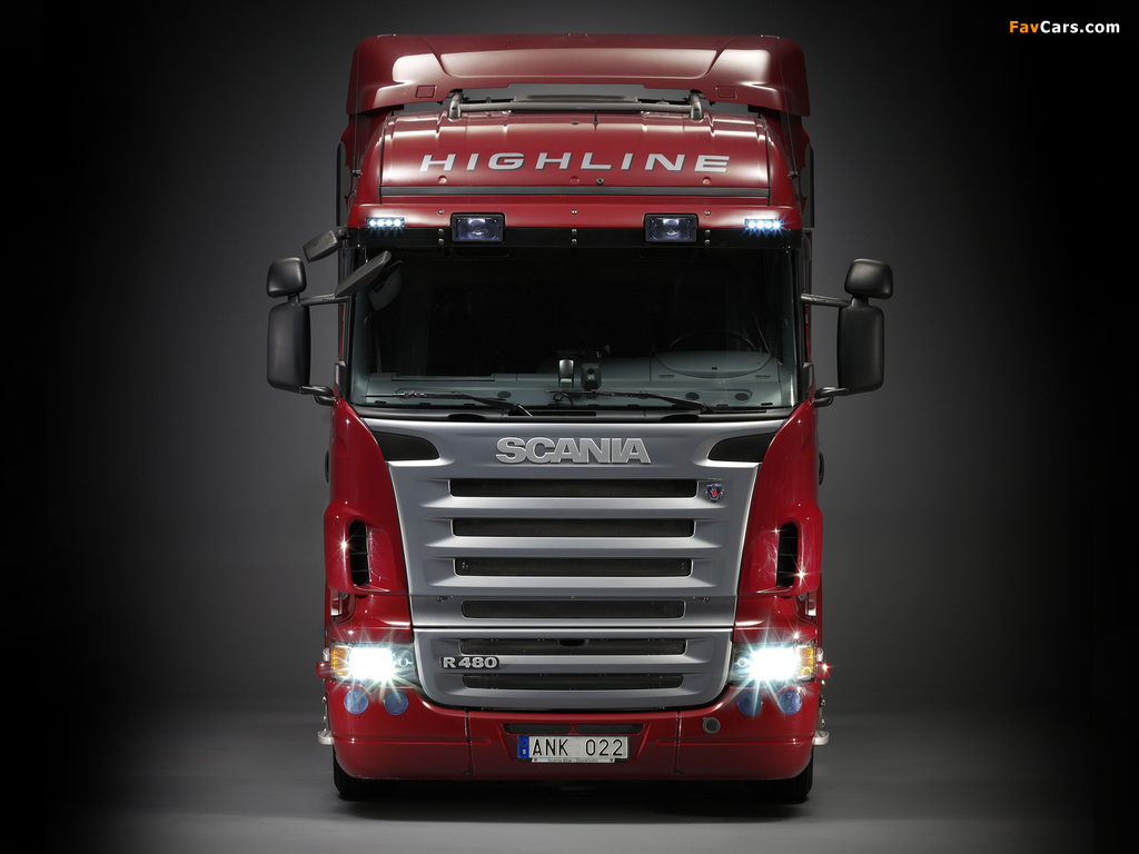 Scania R480 4x2 Highline 2004–09 wallpapers (1024 x 768)