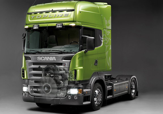 Scania R480 Scania R480 4x2 Topline 2004–09 wallpapers