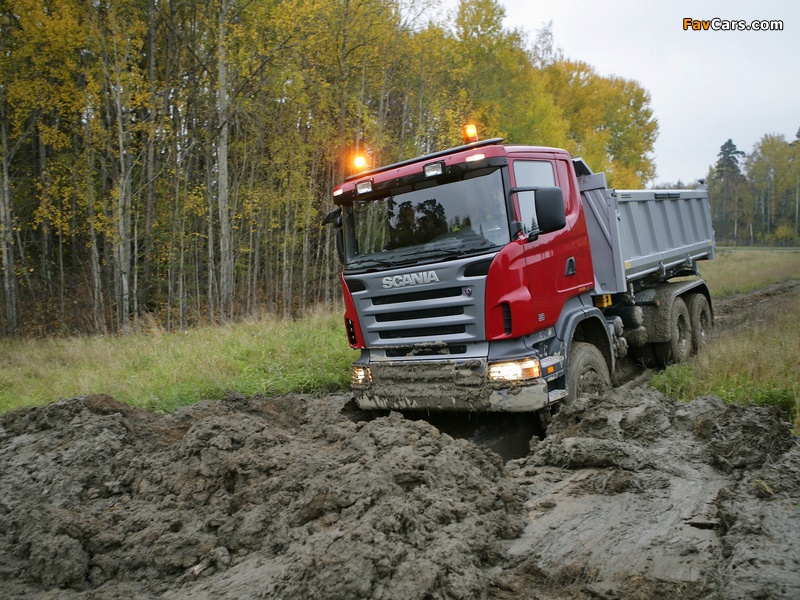 Scania R380 6x6 2004–09 wallpapers (800 x 600)