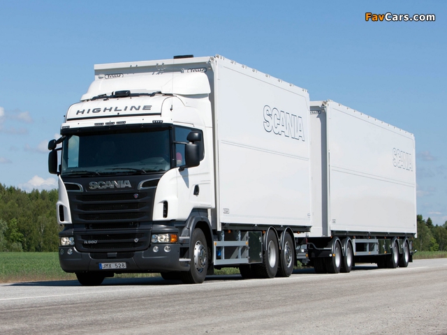 Scania R560 6x2 Highline 2009–13 wallpapers (640 x 480)