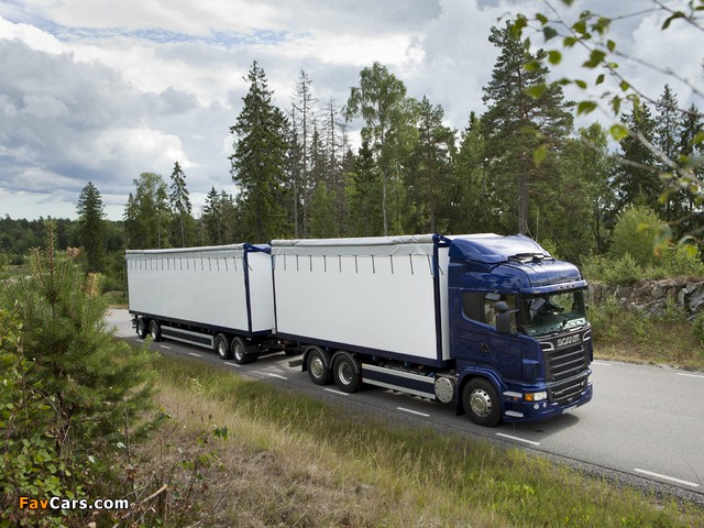 Scania R730 6x2 Highline 2010–13 wallpapers (640 x 480)