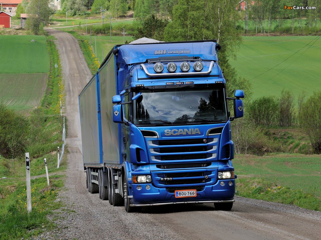 Scania R730 6x4 Highline 2010–13 wallpapers (1024 x 768)