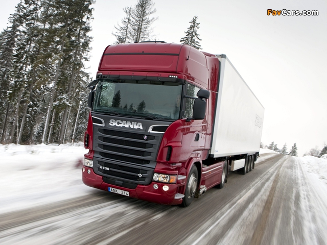 Scania R730 4x2 Topline 2010–13 wallpapers (640 x 480)